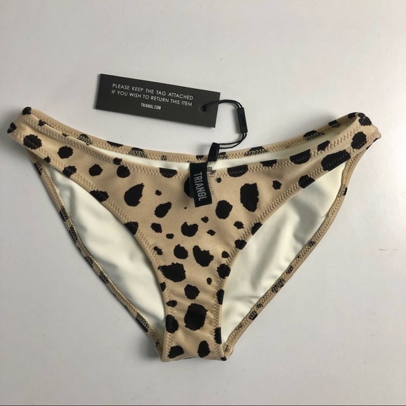 NEW ✨Triangl Jera Cheetah Bikini Bottoms Small - Picture 3 of 9